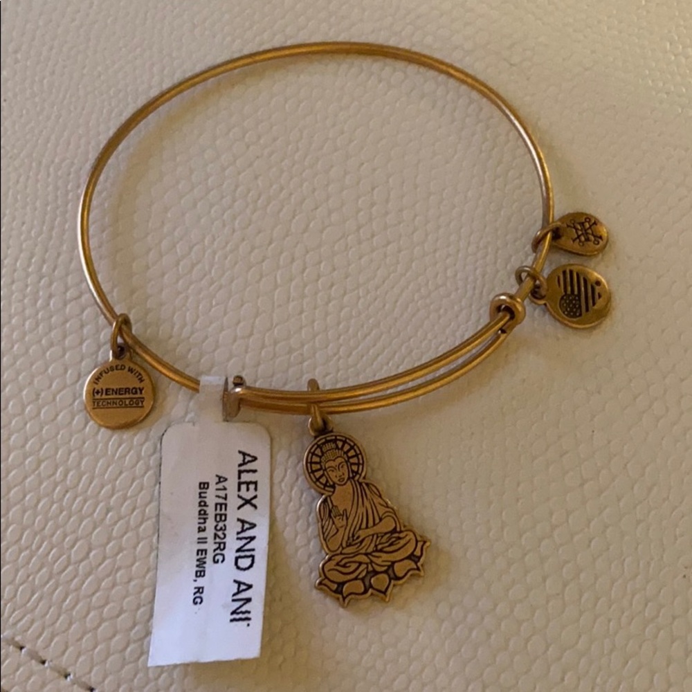 Alex and Ani Buddha Bangle